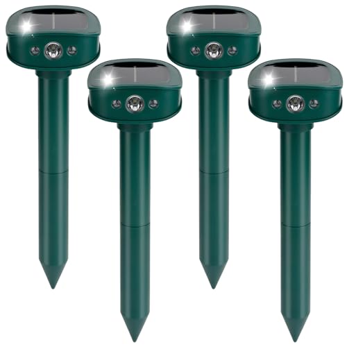 4 Pack Solar Ultrasonic Repellent