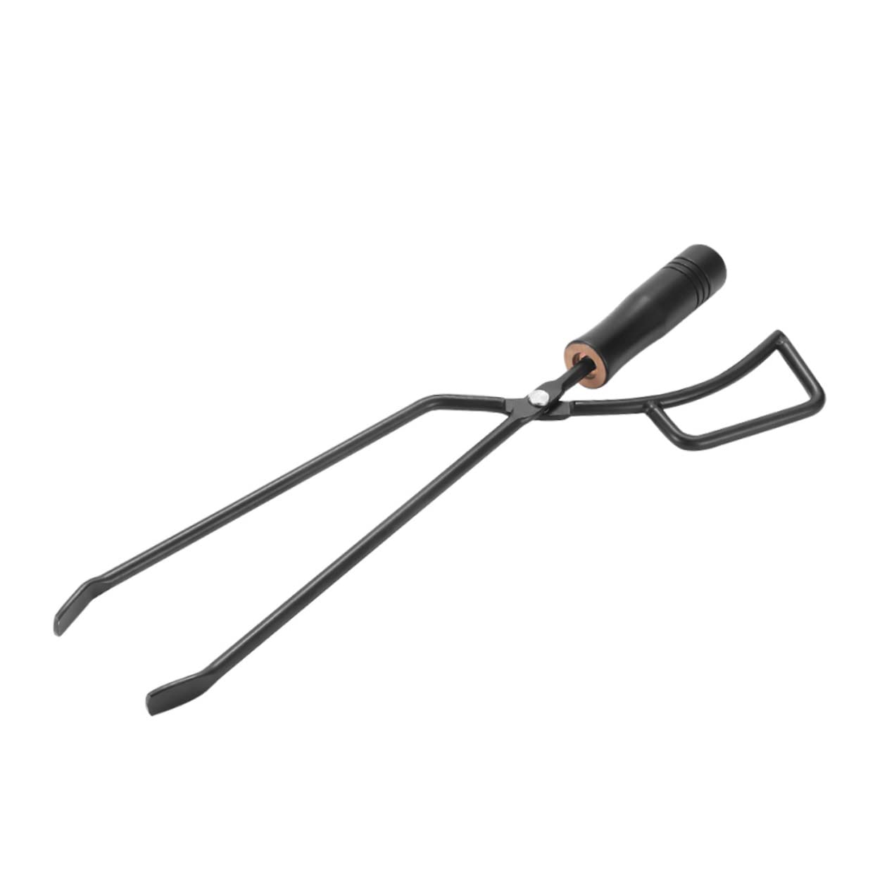 ifundom Pinza Per Carbonella in Ferro Manico Attizzatoio Per Legna Da Ardere Accessori Per Barbecue Robusto e Resistente Al Calore