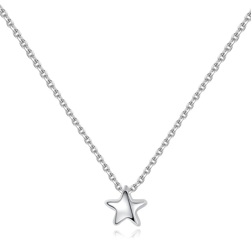 Collier solide femmes pendentif bijoux filles accessoires mode - 8