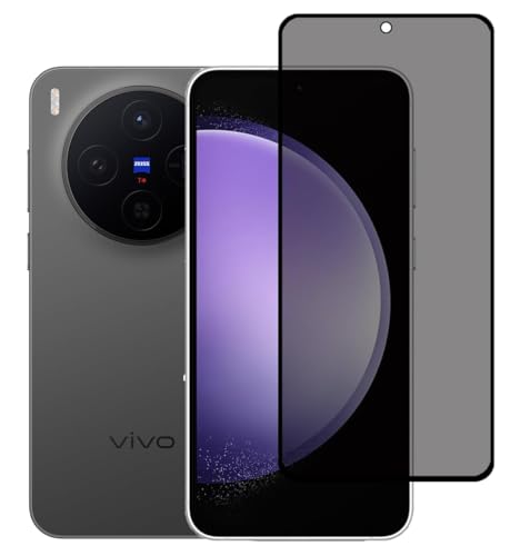 Image of ZARALA Militry Grade Privacy Tempered Glass for Vivo X300 and X200 FE 5G (6.8 Inch) Edge to Edge Screen Coverage with Easy Installation kit & Cable Protector | Anti-Spy Protection