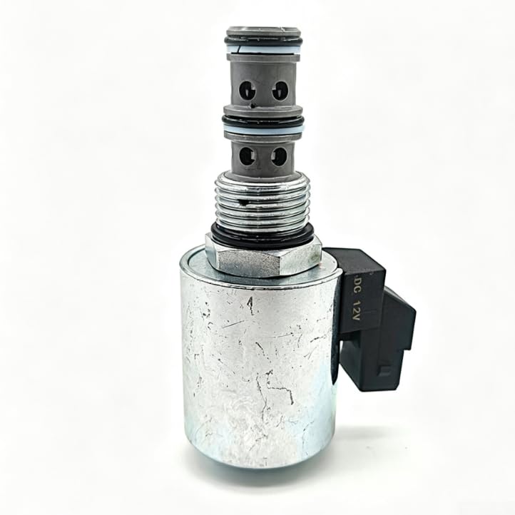 Vanne d'arrêt robuste 12 V pour moteurs d'équipement de construction