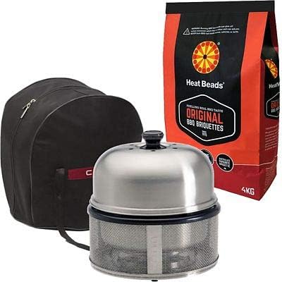 Cobb Premier Charcoal Barbecue Grill and Briquettes Bundle
