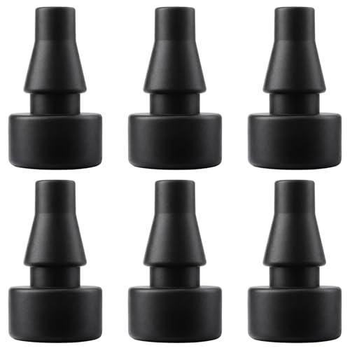 Rubber Feet for Slow Cookers Replacement - 6 PCS Universal Push-in Bumpers Legs, Non-Slip Silicone Pot Rubber Feet Replacement, Pot Insert Accessories Fits Most Standard Slow Cooker Pots