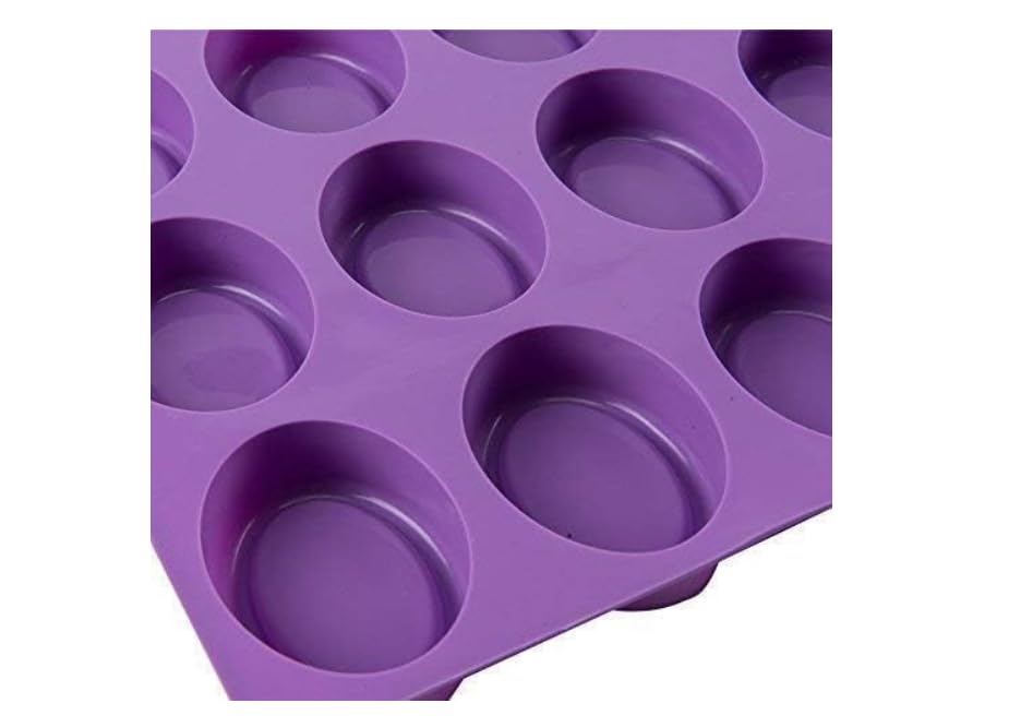 Silicone Soap Mold for Soap Making 15 Cavity Oval Shape Reusable Soap Mould for Handmade Soap, DIY Bath Bars, Wax Melts, Resin, Chocolate, 50g Each Cavity, Pack of 1-image-43
