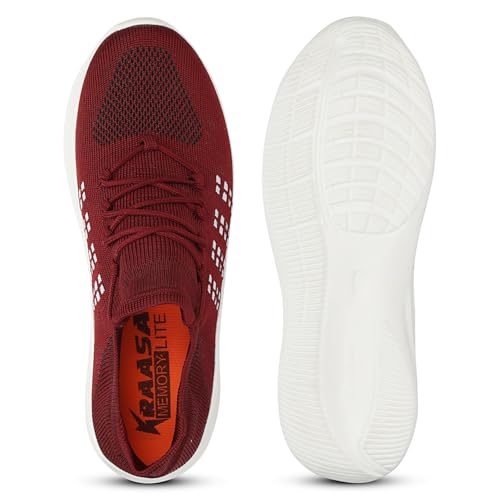 Image of Kraasa Women 4195 Casual Shoes | Sneakers for Daily Use and Casual Outfits | Fashion Footwear | Soft Cushioned Insole