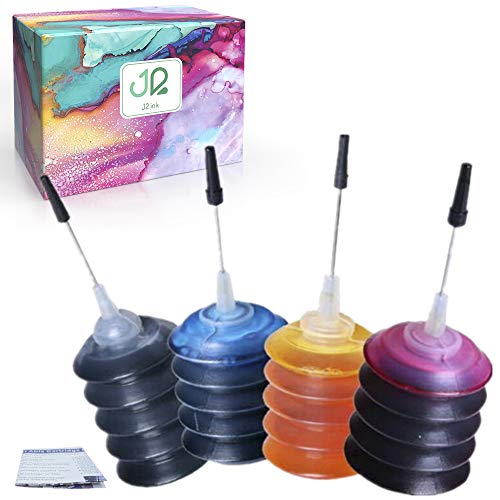 J2INK 4x30ml Refill Ink Kit for Kodak Verite 5 5XL 5XXL 5 3XL Combo Ink Cartridges Bulk Pack to V50 V55 V55W Eco V55 Plus V60 Eco V640 Eco V64 Series V65 Eco V65 Plus