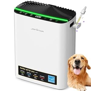 Jafända HEPA Air Purifiers for Home Large Rooms up to 1226ft², Quiet Air Cleaner for Bedroom Office, True HEPA Air Filter Capture 99.97% of Allergens, Pet Dander/Hair, Pollen, Dust, Mold, Smoke, Odors