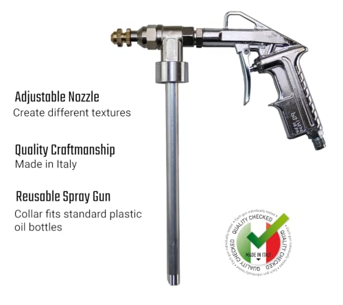 Image of Automotive Undercoating Spray for Vehicles - 4 Cans, Sprayer, Wand Kit | Professional Grade Undercoating, Black