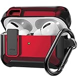 Airpods Pro Case Cover, [Secure Lock] Olytop Armor Full-Body Rugged AirPod Pro Protective Case Men w