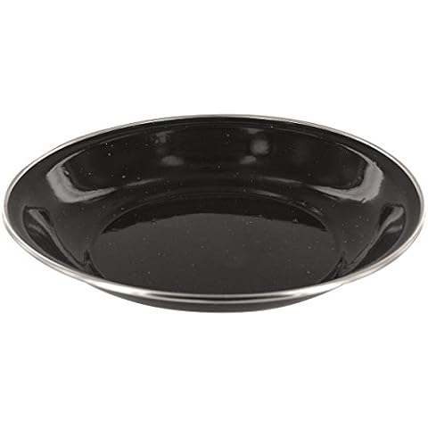Highlander Deluxe Enamel Soup Plate for Camping Cover