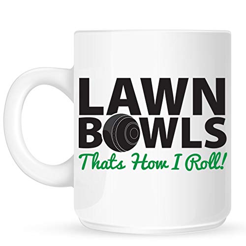 RealSlickTees Lawn Bowls That's How I Roll Mug