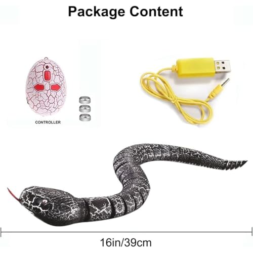 Serpent télécommandé réaliste comme idée cadeau originale pour anniversaire enfant