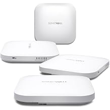 SONICWALL SONICWAVE 621 US ONLY Wireless Access Point 4-Pack Secure Upgrade Plus with Secure Cloud WiFi Management and Support 3YR NO POE 03-SSC-0719
