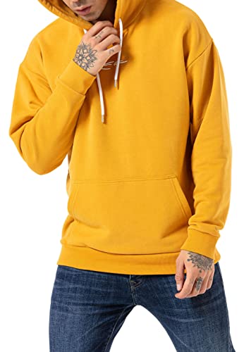 RED BRIDGE Felpa da Uomo con Cappuccio Maglia a