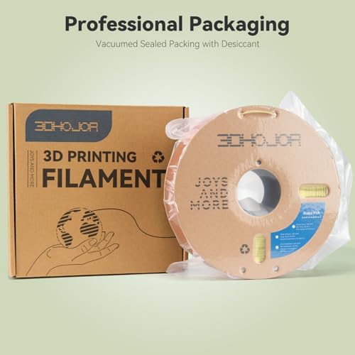 Image of 3DHoJor Matte PLA Filament 1.75mm 2 Pack 1kg Spool PLA Filament for 3D Printing 3D Printing 3D Printing Filament Printing with Most 3D Printers Using 3D Filaments, Matcha Green+