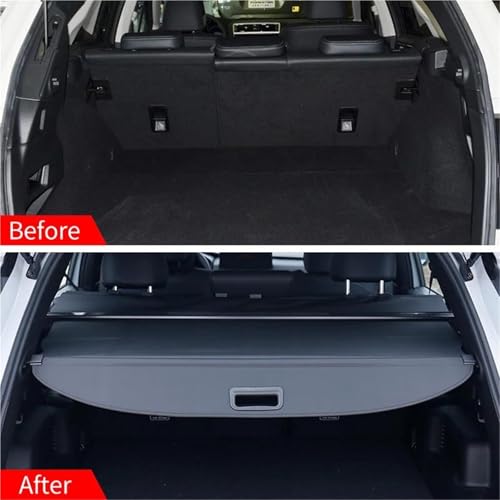 Cubierta de seguridad maletero Ford S-MAX que oculta equipaje de miradas 5