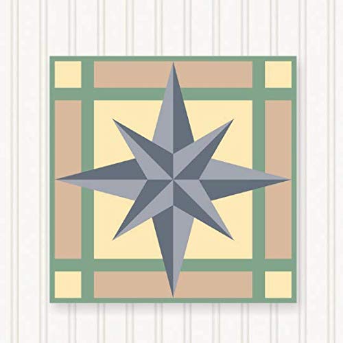 Sign Stuff, Inc. BQ082-04 Barn Quilt - 6 Sizes - Earthtone Colors - Head-Turning Curb Appeal - Premium Quality Lasts for Years & Years (18