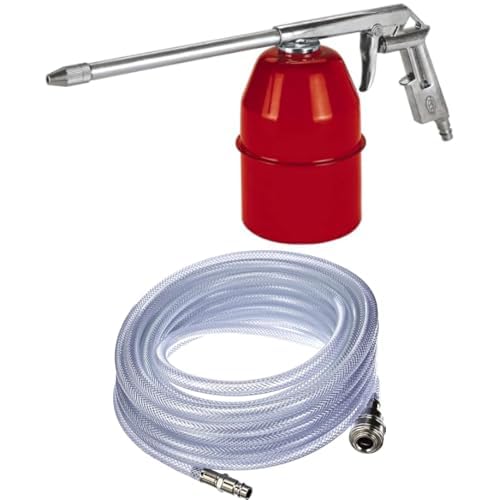 Pistolet pulvérisateur à air comprimé 8 Bar Einhell et tuyau pneumatique
