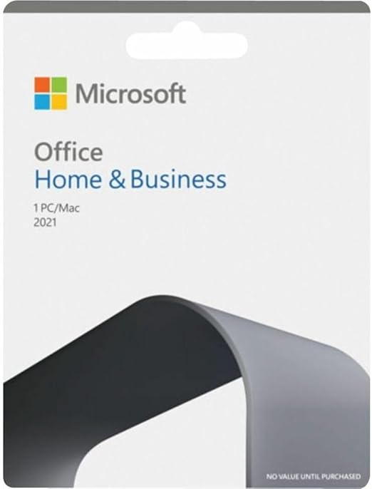 Microsoft Office 2021 Home & Business Box Pack 1 PC/Mac