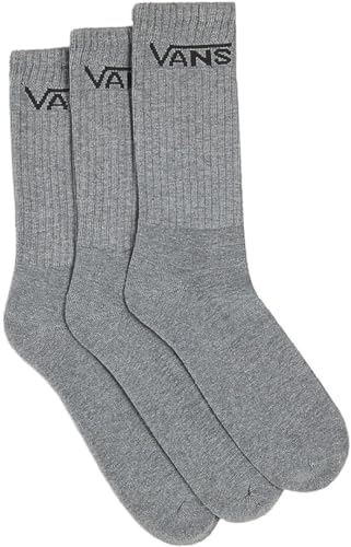 Vans Classic Crew (3-Pack) | Casual Men's & Women's Everyday Socks, Soft & Stretchy Fabric, for High-top Shoes
