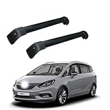 DPBXQ (1 par) Baca de Coche Coche Barras de Techo para Opel Vauxhall Zafira Tourer 2012-2016 Aluminio,P
