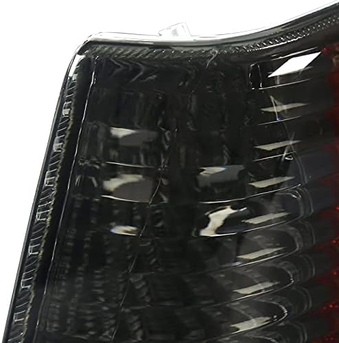 Miniatura 3 de Spec-D Tuning Parachoques de humo y luces de esquina de señal ámbar reflector para Jeep Grand Cherokee 1993-1996 par izquierdo + derecho