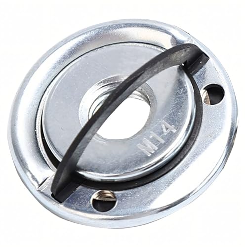HGOCAHUZI M14 Quick Clamping Nuts 45mm Quick Release Grinder Nut Angle Grinder Locking Retaining Flange Nut for Most Angle Grinder