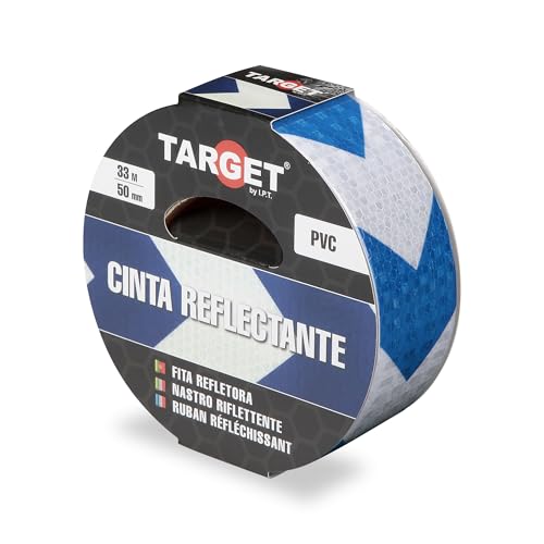 TARGET 1 Reflektierendes Sicherheitsklebeband 33m x 50mm