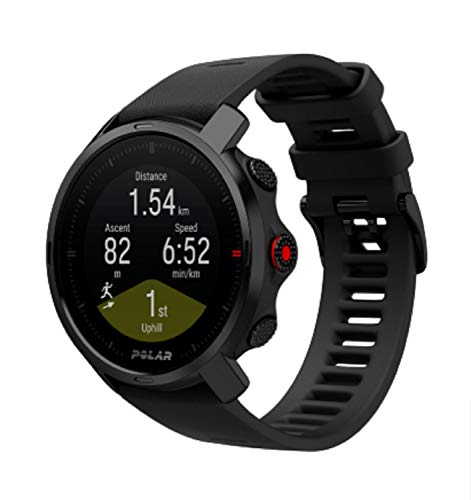 New 2020 Polar Grit X Outdoor Multi Sport Watch With GPS And All Essential Training Features - BLACK - M/L