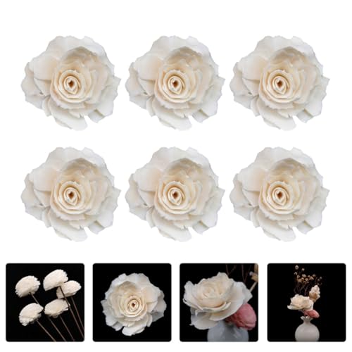 Set de 6 flores difusoras aromáticas sin fuego MAGICLULU miniatura 3