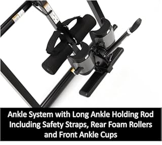 MediSonic Deluxe Inversion Table with Ajustable Lumbar Pad and 300 lb Weight Capacity