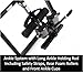 MediSonic Deluxe Inversion Table with Ajustable Lumbar Pad and 300 lb Weight Capacity - Blue