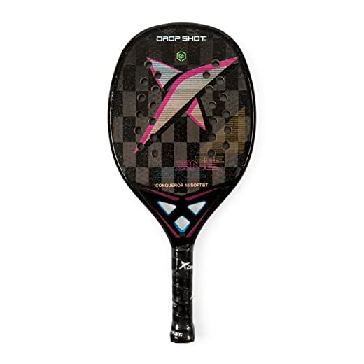 Drop Shot Conqueror 10 Soft BT Professional Beach Tennis Paddle Racket