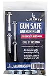 Liberty Safe - Heavy Duty Concrete Gun Safe Anchoring Kit Including Drill Bit
