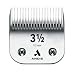 Andis Carbon-Infused Steel UltraEdge Clipper Blade, Size-3-1/2, 3/8-Inch Cut Length (64089)