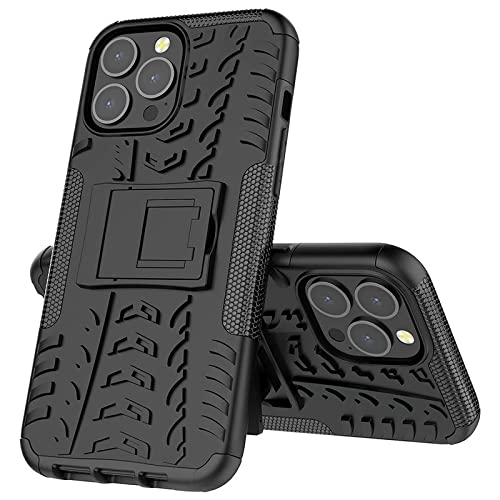 Glaslux iPhone 13 Pro Max Kickstand Hybrid Desk Stand Back Case Cover