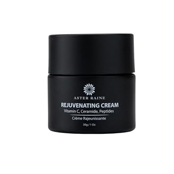 Rejuvenating Cream - Face Moisturizer Anti Aging for Women and Men with Astaxanthin, Vitamin C, Ceramide, Peptides - Day & Night Cream for Eyes - Hydrating Facial Cream for Dry Skin - 1oz