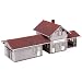 Noch 63001 N Scale Laser-Cut Kit of Train Stop “Amtzell” - New