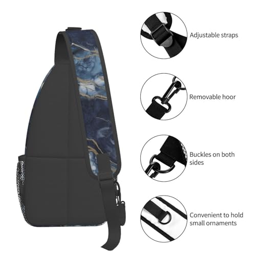 Bolso cruzado para hombre y mujer color negro miniatura 5