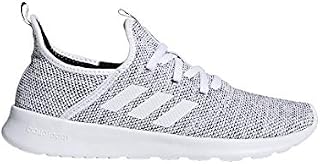 adidas Performance Women's Cloudfoam Pure Running Shoe, White/White/Black, 7.5 M US