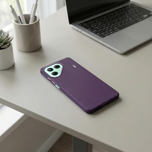 Image of Jkobi Back Cover Case for Tecno Pova 7 5G (Liquid Silicone | Side Grip | Camera Protection)