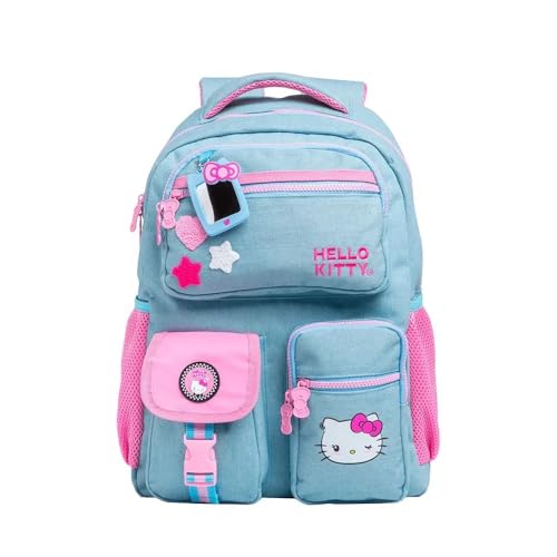 Mochila Juvenil Hello Kitty Jeans 17 Xeryus 15982