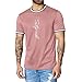 Beokeuioe Herren Reißverschluss Kapuzenjacke Kapuzenpullover Sweatshirts Langarmshirts Herren Summer Muskel Fitness Persönlichkeit Gewinde Baumwolle Buchstaben Rundausschnitt Classic Uhr