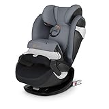 cybex pallas m fix flugzeug Einfache Befestigung im Auto mit Fahrzeug-Sicherheitsgurt und optional zusätzlich mit ISOFIX für extra Stabilität, Abnehmbarer Bezug - Waschmaschinengeeignet (30°C), Optional erhältliches Zubehör: Sommerbezug und Getränkehalter
