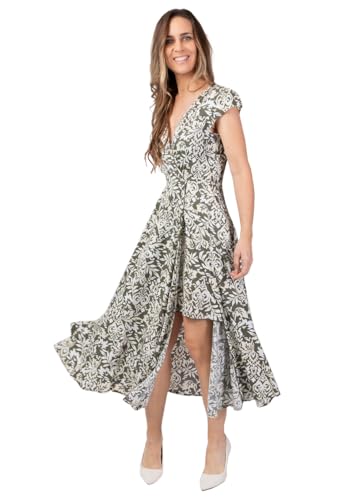 Robe mi-longue imprimé ethnique chic pour sublimer votre silhouette sans effort