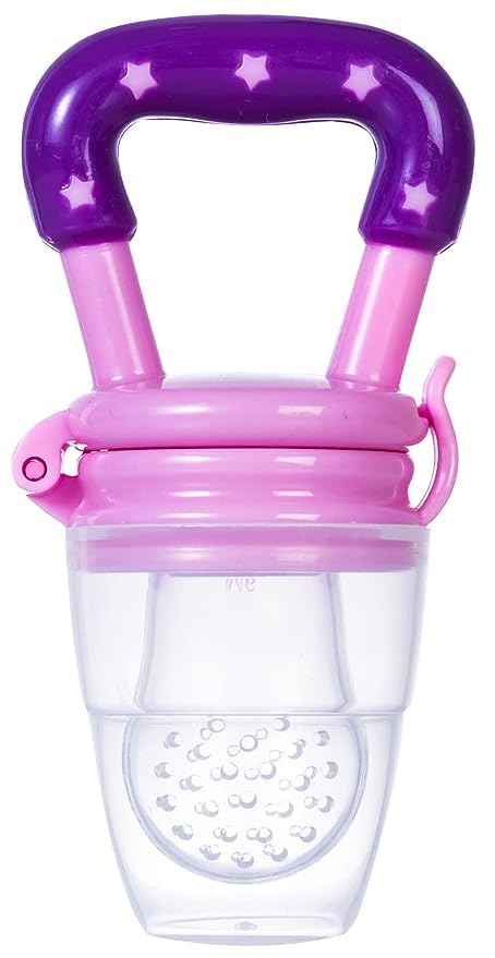 Safe-O-Kid®- BPA-Free Baby Fruit/Food Feeder – Safe, Non-Toxic Silicone Feeder for Fresh Fruits, Vegetables, and Snacks, Ideal for Babies and Toddlers, Pink Pack of -1-image-18