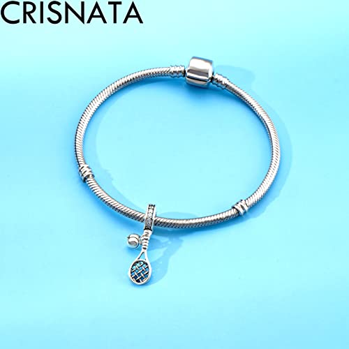Sport and Hobby Theme Charms, 925 Sterling Silver Rose Gold Coffee Cup, Tennis and Racket, Golden Champion Trophy Cup Beads, fits European Bracelet Necklace, Birthday Gifts for Children/Friend/Son/Daughter3