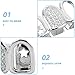 Beavorty Hip Hop Style Tooth Grills Fashion Jewelry Accessories Unique Zirconia for Party and Stage