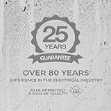 BG Electrical Outdoor Double Wall Switch with LED Indicator, Decorative Weatherproof, Stainless Steel, 2-Way, 20A, IP66 Rated, WPL42 (Pack of 2) - Image 8