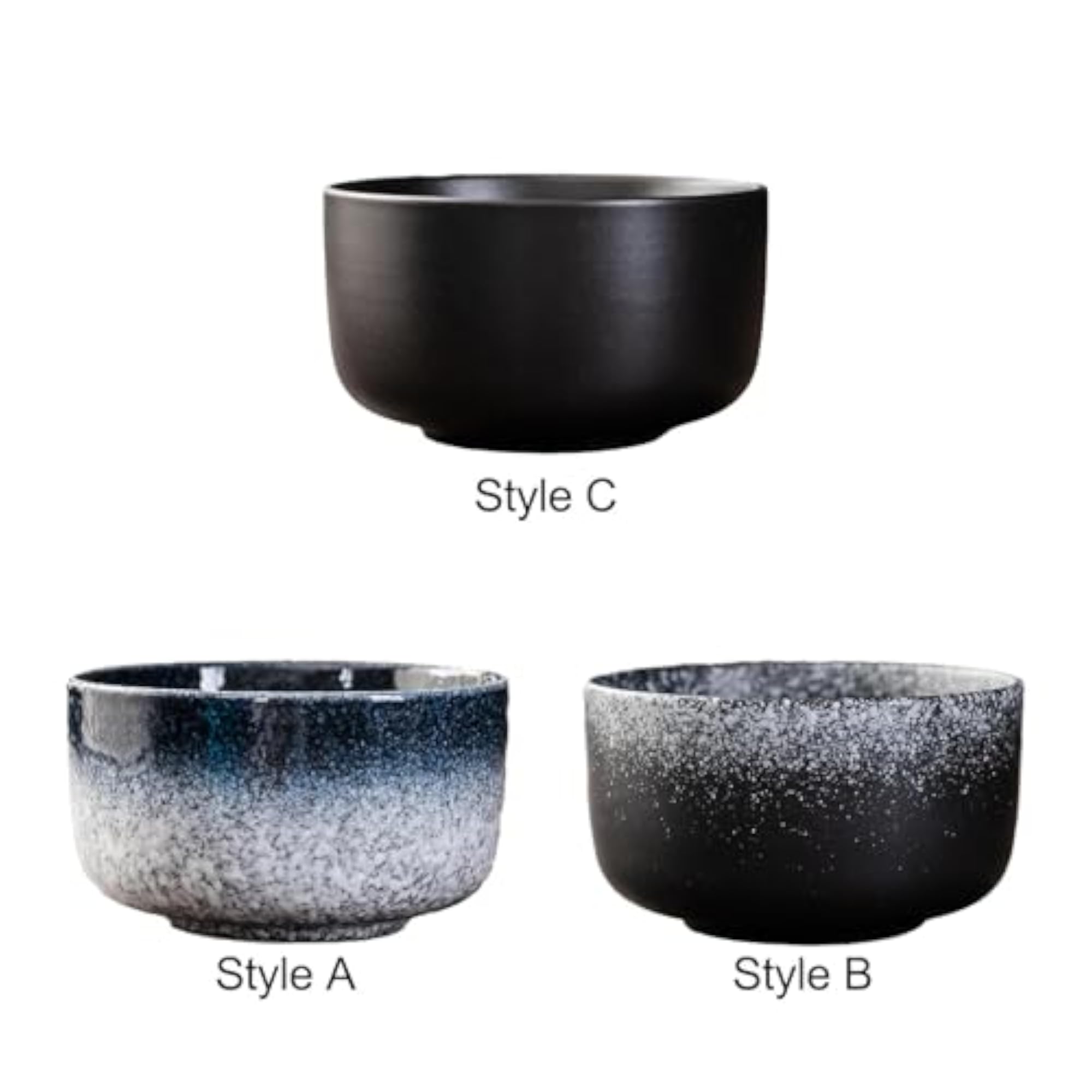 Ceramic Matcha Bowl for Beginners, Japanese Preparation Style A